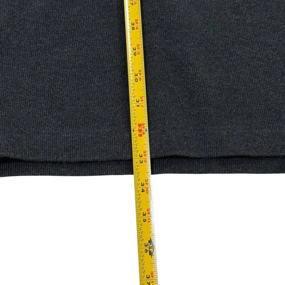 Polo Ralph Lauren Mens 3XB Gray 1/4 Zip Pullover Cotton Knit Sweater Pony Logo
